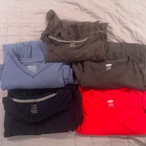 Old Navy tshirt lot long sleeve xxlt 2xlt 2xl tall